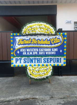 Papan Bunga Duka di Nanggalo