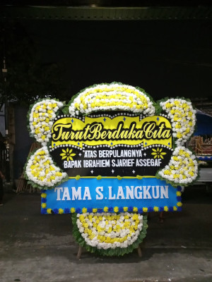 Papan Bunga Duka di Nanggalo
